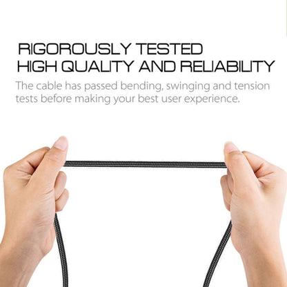 PD 100W 7.4 x 0.6mm Male to USB-C / Type-C Male Nylon Weave Power Charge Cable for HP, Cable Length: 1.7m, 7.4 x 0.6mm for HP