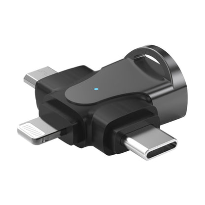 3 In 1 OTG Adapter, USB to Type-C / Micro USB / 8 Pin