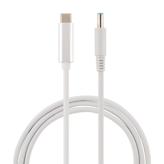 كابل شحن لأجهزة الكمبيوتر المحمولة من HP، من نوع USB-C / Type-C إلى 7.4 × 0.6 مم، طول الكابل: حوالي 1.5 متر، من نوع Type-C إلى 7.4 × 0.6 مم
