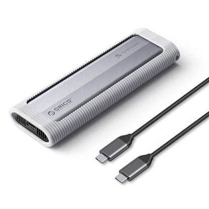 ORICO AXM2-G2-GY-BP M.2 NVMe SSD Enclosure with Silicone Protective Case & Type-C Case, AXM2-G2-GY-BP
