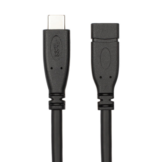 USB 3.1 Type-C / USB-C Male to Type-C / USB-C Female Gen2 Adapter Cable, Length: 1m, Length: 1m