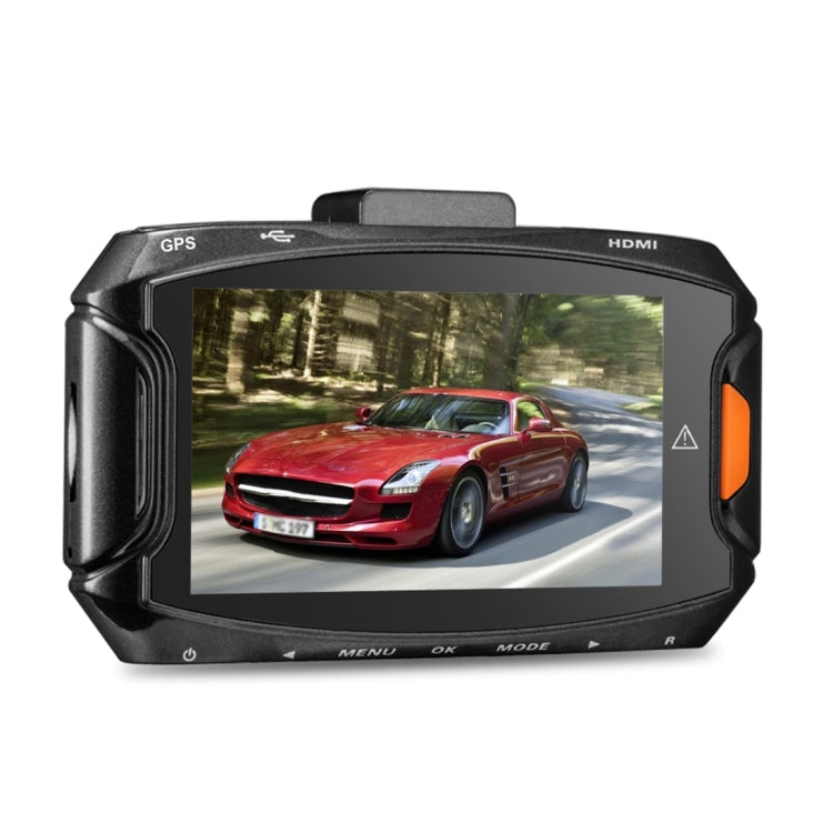 Caméra DVR de voiture GS90C, écran LCD 2,7 pouces, HD 2304 x 1296P, angle de vision large 170 degrés, prise en charge de la détection de mouvement / carte TF / capteur G / HDMI, GS90C