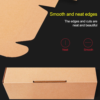 100 PCS Kraft Paper Shipping Box Packaging Box, Size: Q2, 13x8x2.5cm, 13x8x2.5cm