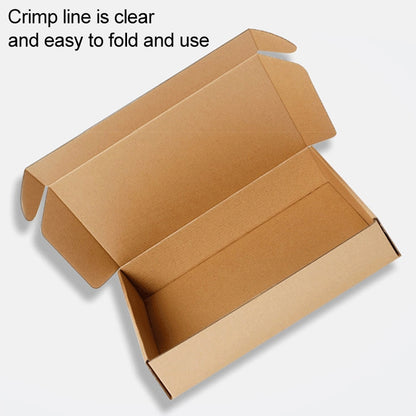 100 PCS Kraft Paper Shipping Box Packaging Box, Size: T1, 15x15x5cm, 15x15x5cm