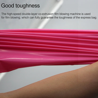 100 PCS / Roll Thick Express Bag Packaging Bag Waterproof Plastic Bag, Size: 13x24cm (Dark Grey)