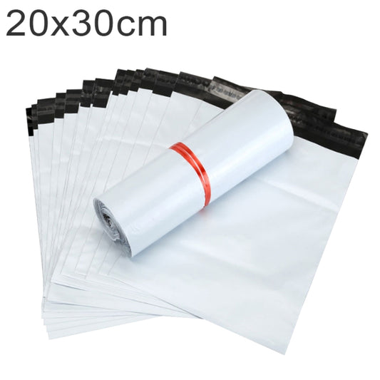 100 PCS / Roll Thick Express Bag Packaging Bag Waterproof Plastic Bag, Size: 20x30cm (Dark Grey), 20x30cm, White, 20x30cm, Pink, 20x30cm, Silver Grey
