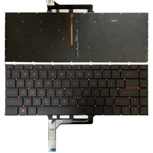 US Version Laptop Keyboard with Backlight for MSI GS65 / GS65VR / MS-16Q2 / Stealth 8SE /8SF / 8SG /Thin 8RE / Thin 8RF, For MSI GS65 / GS65VR(Red), For MSI GS65 / GS65VR(Silver), For MSI GS65 / GS65VR(Black), For MSI GS65 / GS65VR(Grey)