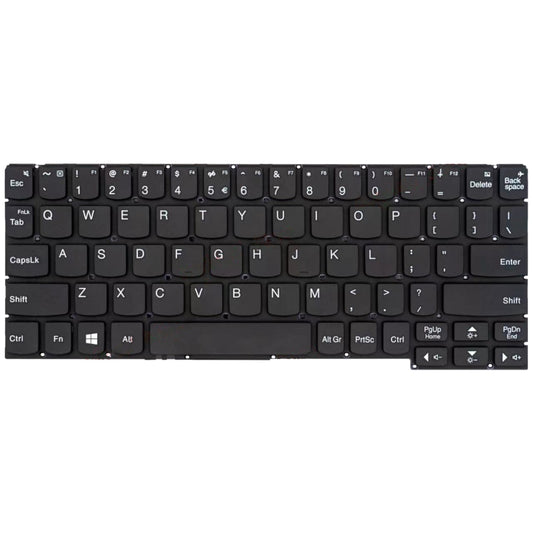Clavier pour Lenovo Ideapad D330 D335 D330-10IGM (version américaine), noir, gris