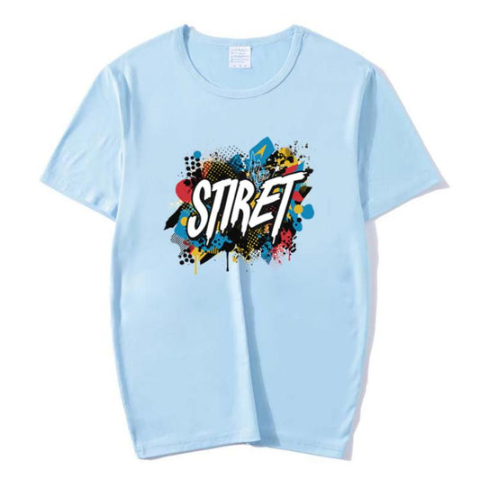 Round Neck Modal Short Sleeve T-shirt Custom Made Print Your Demand, Size: S, S
