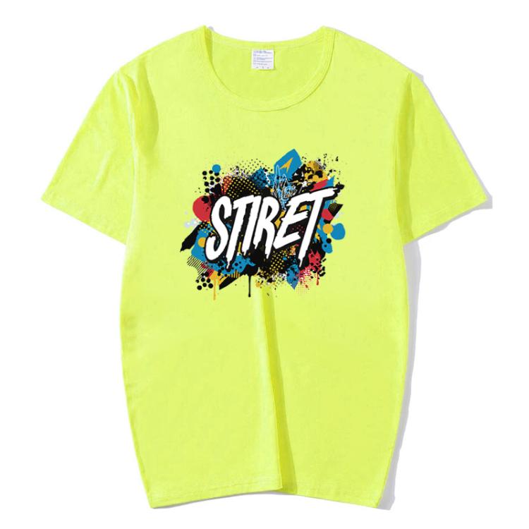 Round Neck Modal Short Sleeve T-shirt Custom Made Print Your Demand, Size: M, M