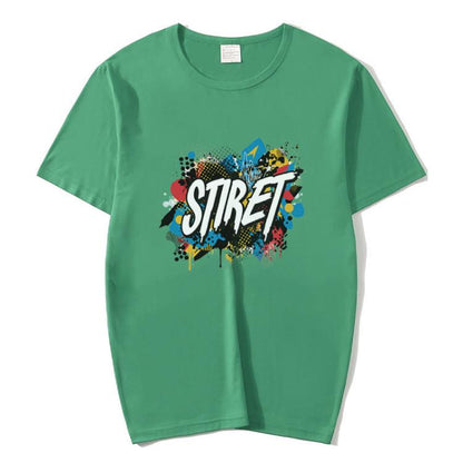 Round Neck Modal Short Sleeve T-shirt Custom Made Print Your Demand, Size: L, L, POD T-shirt