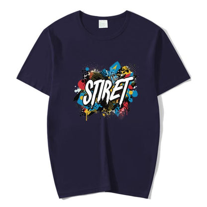 Round Neck Modal Short Sleeve T-shirt Custom Made Print Your Demand, Size: L, L, POD T-shirt