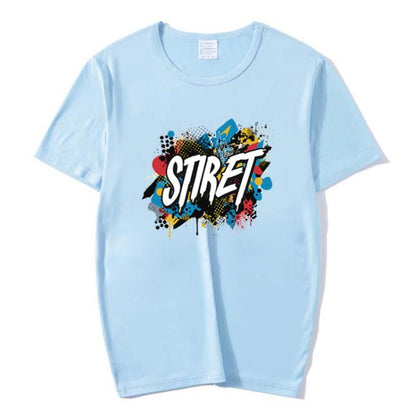 Round Neck Modal Short Sleeve T-shirt Custom Made Print Your Demand, Size: L, L, POD T-shirt