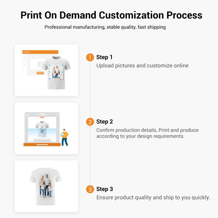Round Neck Modal Short Sleeve T-shirt Custom Made Print Your Demand, Size: XL, XL