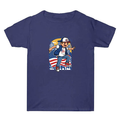 Summer Baggy Cotton Short Sleeve T-shirt Custom Made Print On Your Demand, Size: S, S, POD T-shirt, POD T-Shirt, S