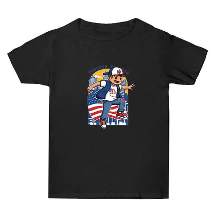 Summer Baggy Cotton Short Sleeve T-shirt Custom Made Print On Your Demand, Size: S, S, POD T-shirt, POD T-Shirt, S