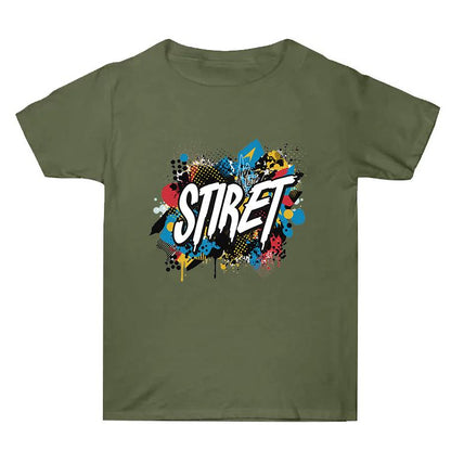 Summer Baggy Cotton Short Sleeve T-shirt Custom Made Print On Your Demand, Size: S, POD T-shirt, S, POD T-Shirt, S