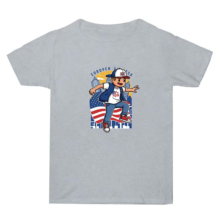Summer Baggy Cotton Short Sleeve T-shirt Custom Made Print On Your Demand, Size: M, M, POD T-Shirt, M