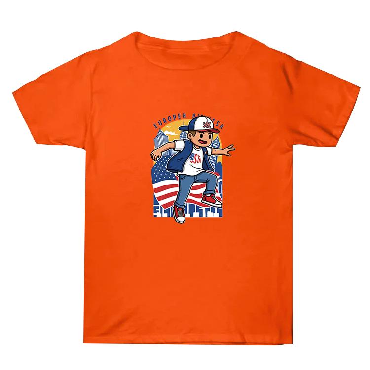 Summer Baggy Cotton Short Sleeve T-shirt Custom Made Print On Your Demand, Size: L, L, POD T-Shirt, L