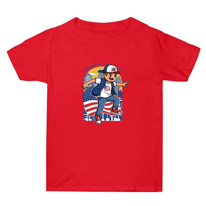 Summer Baggy Cotton Short Sleeve T-shirt Custom Made Print On Your Demand, Size: L, L, POD T-Shirt, L