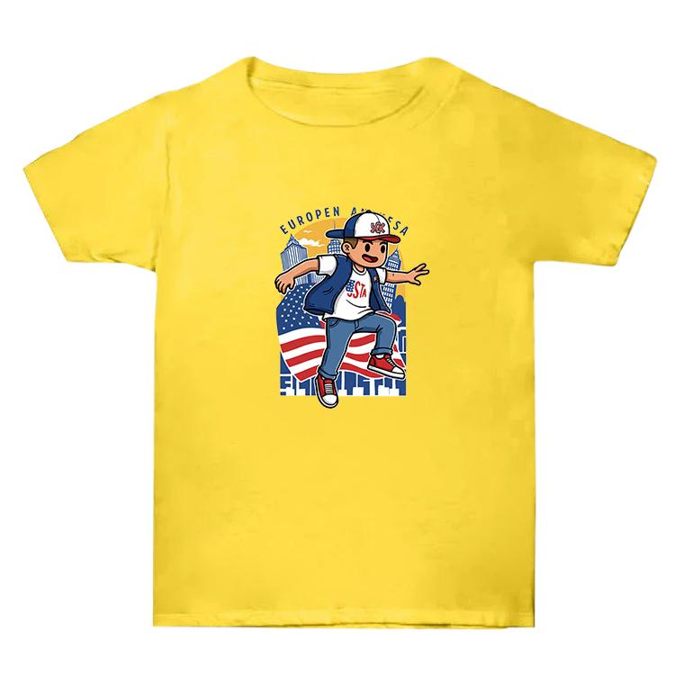 Summer Baggy Cotton Short Sleeve T-shirt Custom Made Print On Your Demand, Size: XXL, XXL, POD T-Shirt, XXL
