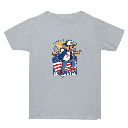 Summer Baggy Cotton Short Sleeve T-shirt Custom Made Print On Your Demand, Size: XXL, XXL, POD T-Shirt, XXL