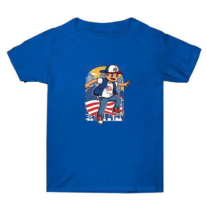 Summer Baggy Cotton Short Sleeve T-shirt Custom Made Print On Your Demand, Size: XXL, XXL, POD T-Shirt, XXL