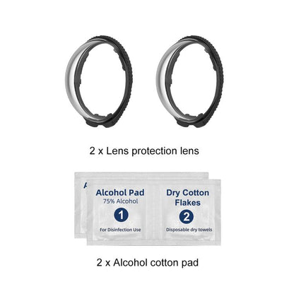 For Insta360 X4 Air PULUZ Rotation Optical Glass Lens Guard  Protective Cover, For Insta360 X4 Air