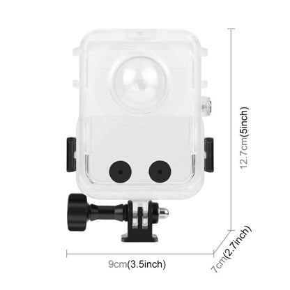 For DJI Osmo 360 PULUZ 40m Depth Waterproof Camera Case Diving Housing Underwater Cover, For DJI Osmo 360