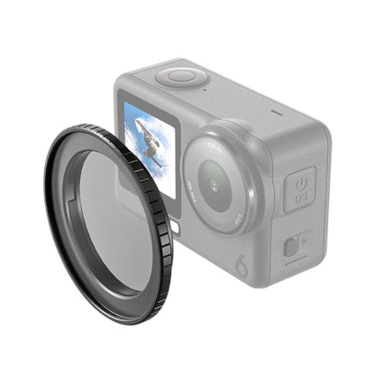 For DJI Osmo Action 6 PULUZ Filter Holder Metal Protective Filter Frame, For DJI Osmo Action 6