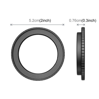 For DJI Osmo Action 6 PULUZ Filter Holder Metal Protective Filter Frame, For DJI Osmo Action 6