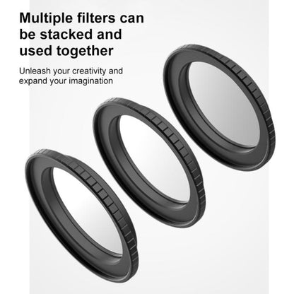 For DJI Osmo Action 6 PULUZ Filter Holder Metal Protective Filter Frame, For DJI Osmo Action 6