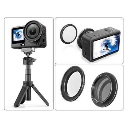 For DJI Osmo Action 6 PULUZ Filter Holder Metal Protective Filter Frame, For DJI Osmo Action 6