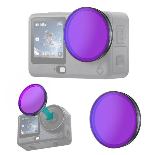 Filtro de lente ND32 PULUZ para cámara de acción DJI Osmo Action 6, ND32