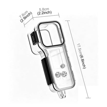 Pour Caméra Gimbal DJI Osmo Pocket 4 Boîtier Étanche de Plongée 50m
