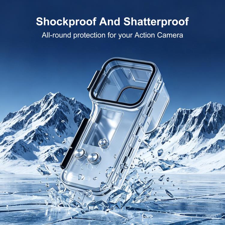 Pour Caméra Gimbal DJI Osmo Pocket 4 Boîtier Étanche de Plongée 50m