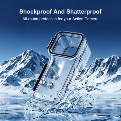 Pour Caméra Gimbal DJI Osmo Pocket 4 Boîtier Étanche de Plongée 50m