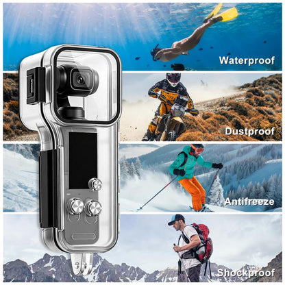 Pour Caméra Gimbal DJI Osmo Pocket 4 Boîtier Étanche de Plongée 50m