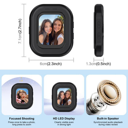 PULUZ Magnetic Phone Vlog Selfie Monitor Screen