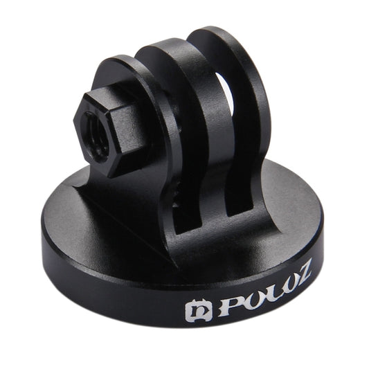 PULUZ 1/4 inch Screw Hole Tripod Mount CNC Adapter for GoPro, Insta360, DJI and Other Action Cameras