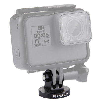 PULUZ 1/4 inch Screw Hole Tripod Mount CNC Adapter for GoPro, Insta360, DJI and Other Action Cameras