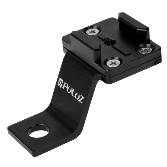 Support de fixation métallique PULUZ pour moto pour GoPro, Insta360, DJI et autres caméras d'action, Support fixe 1 (Noir), Support fixe 1 (Argent), Support fixe 1 (Rouge), Support fixe 1 (Bleu), Support fixe 1 (Or)