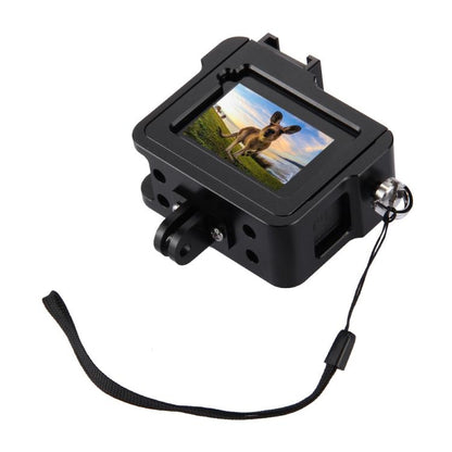 PULUZ Housing Shell CNC Aluminum Alloy Protective Cage with Insurance Frame & 52mm UV Lens for GoPro HERO(2018) /7 Black /6 /5, For HERO6 /5 Pull Frame US Stock, For HERO6 /5 Pull Frame AE Stock, For HERO6 /5 Pull Frame UK Stock, For HERO6 /5 Pull Fram...