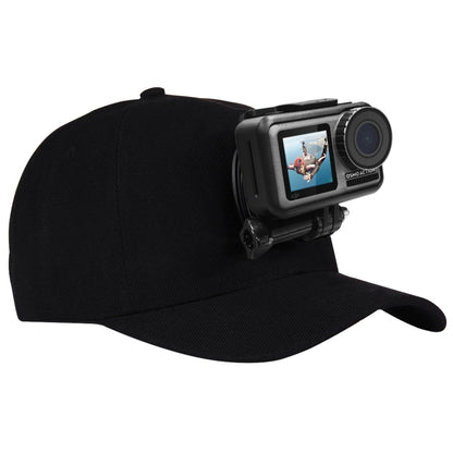 PULUZ Baseball Hat with J-Hook Buckle Mount & Screw for GoPro, DJI OSMO Action and Other Action Cameras, Baseball Hat Black Color, Baseball Hat Red Color, Baseball Hat Dark Blue Color, Baseball Hat Black (US Stock), Baseball Hat Red (US Stock)         ...
