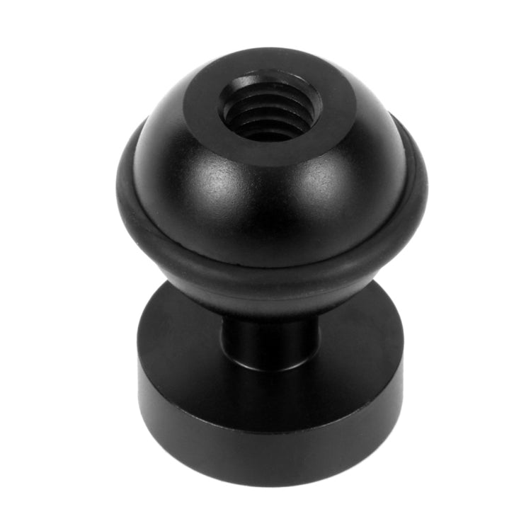 PULUZ CNC Aluminum Ball Head Adapter Mount for GoPro, Insta360, DJI and Other Action Cameras, Diameter: 2.5cm, CNC Aluminum (Black), CNC Aluminum (Red)