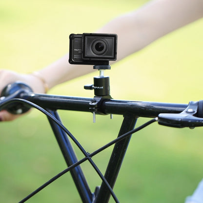 PULUZ Bike Aluminum Handlebar Tripod Ball Head Adapter Mount for DJI, Insta360, GoPro and Other Action Cameras, Ball Head Mount(AE), Ball Head Mount