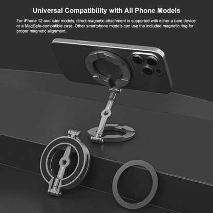 MagSafe Dual-Head Magnetic Folding Phone Holder Bracket