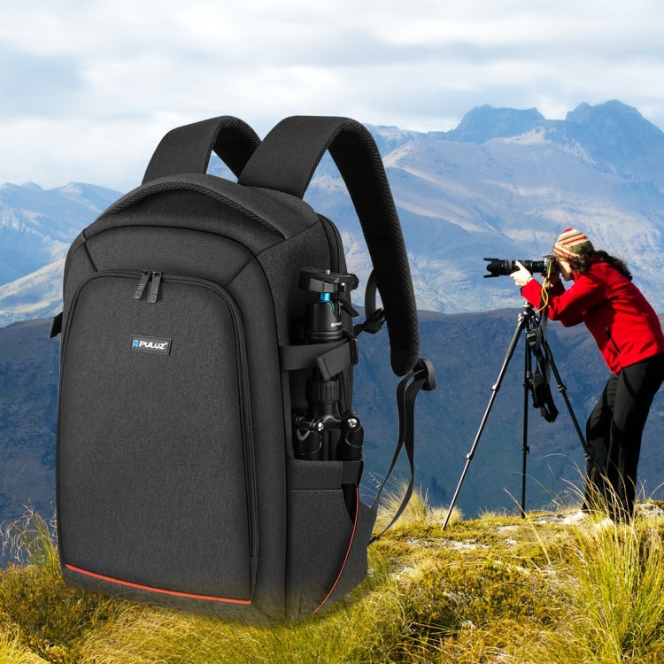 Sac à dos portable et étanche PULUZ pour stabilisateur portable PTZ et appareil photo, avec housse de pluie, pour appareil photo numérique, DJI Ronin-SC / Ronin-S, sac pour appareil photo (noir RU), sac pour appareil photo (noir)