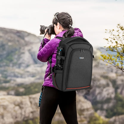 Sac à dos portable et étanche PULUZ pour stabilisateur portable PTZ et appareil photo, avec housse de pluie, pour appareil photo numérique, DJI Ronin-SC / Ronin-S, sac pour appareil photo (noir RU), sac pour appareil photo (noir)
