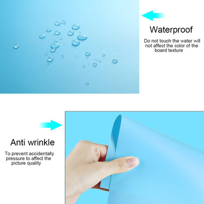 PULUZ Kits de papier PVC pour fond de photographie pour boîte de tente de studio, taille : 121 cm x 58 cm, toile de fond 60 cm (bleue), toile de fond 60 cm (rouge), toile de fond 60 cm (noire), toile de fond 60 cm (blanche)